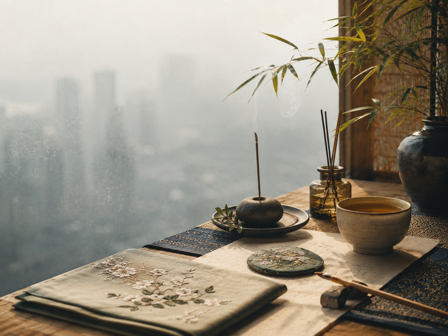 茶事、香薰、蜀绣与城市日常