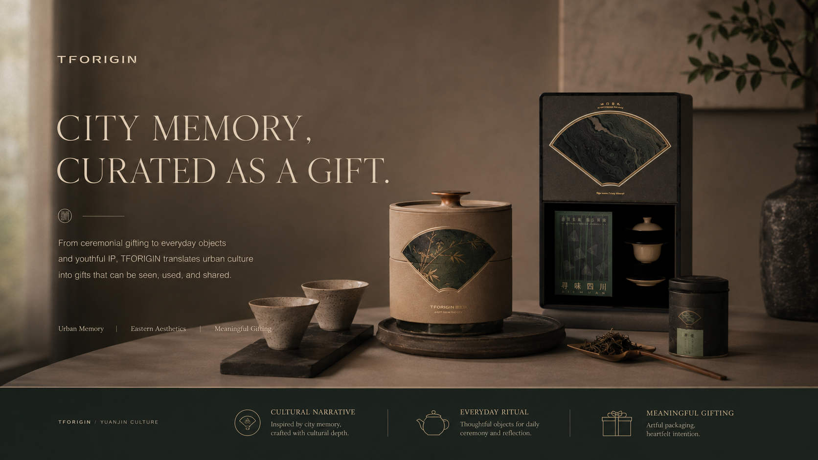 TFORIGIN City Memory Curated as a Gift
